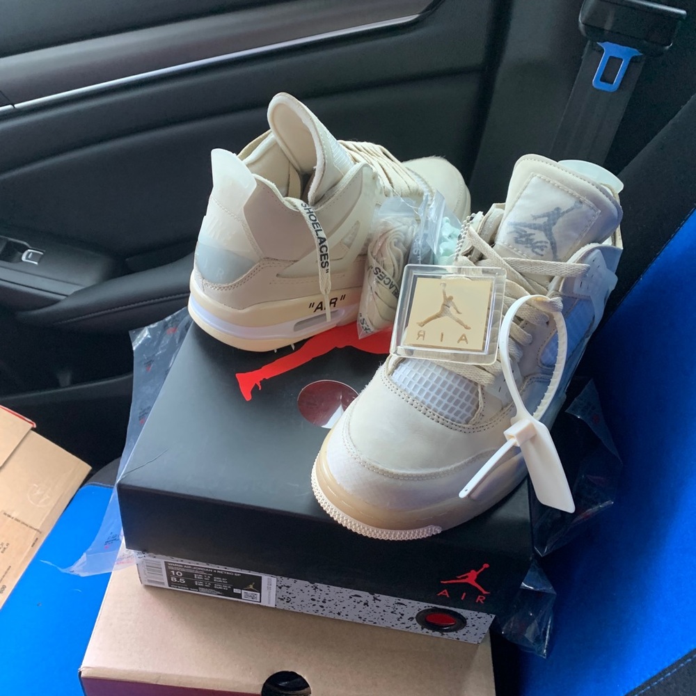 Jordan off white sail 4